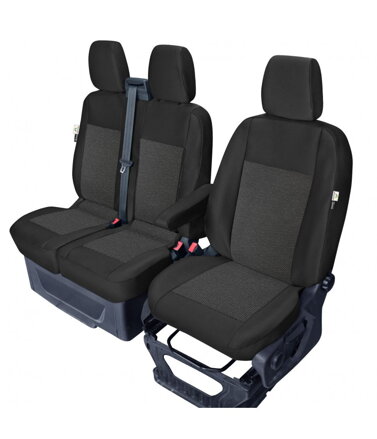 Presné autopoťahy Ford Transit / Tourneo Custom od 2012 (predné 1+2)
