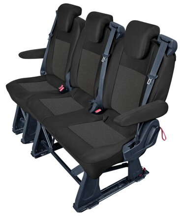Presné autopoťahy Ford Transit / Tourneo Custom 2012-2018 (2 alebo 3 rad)