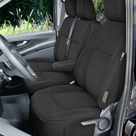 Presné autopoťahy Mercedes Vito W447 od 2014 (predné 1+2)