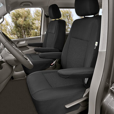 Presné autopoťahy VW T5 2003-2015 (1+1)