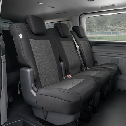 Presné autopoťahy VW Transporter T7 od 2024 (2-rada 1+1+1)