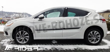 Citroen DS4 od 2011 - ochranné lišty dverí