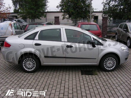 Fiat Linea od 2007 - ochranné lišty dverí