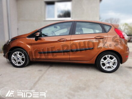 Ford Fiesta 5-dverí 2008-2017 - ochranné lišty dverí