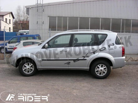 Ssangyong Rexton 2006-2012 - ochranné lišty dverí