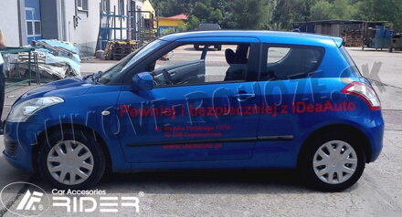 Suzuki Swift 3-dvere 2010-2017 (F-25) - ochranné lišty dverí