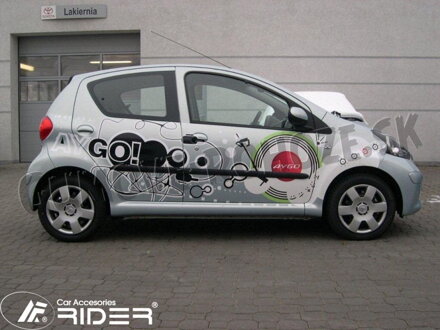 Toyota Aygo 5-dverí 2005-2014 - ochranné lišty dverí