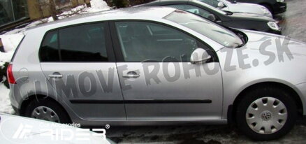 VW Golf V 2004-2009 - ochranné lišty dverí