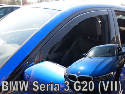 BMW 3 (G20, G21) od 2019 (predné) - deflektory Heko