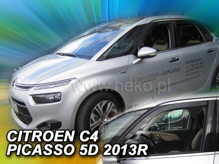 Citroen C4 Picasso od 2013 (predné) - deflektory Heko