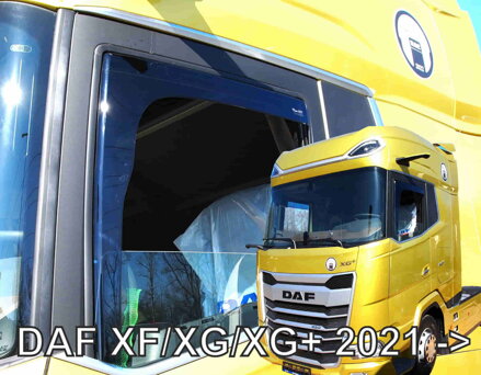 DAF XF, XG, XG+ od 2021 (verzia EU s kamerami) - deflektory Heko