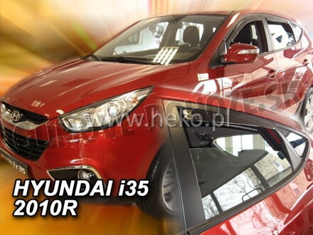 Hyundai ix35 od 2010 (so zadnými) - deflektory Heko