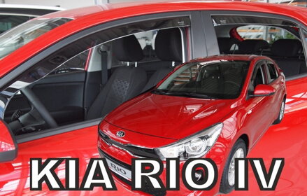 Kia Rio Htb od 2017 (so zadnými) - deflektory Heko