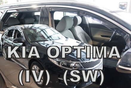 Kia Optima Combi od 2016 (so zadnými) - deflektory Heko