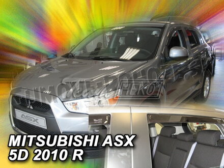 Mitsubishi ASX od 2010 (so zadnými) - deflektory Heko