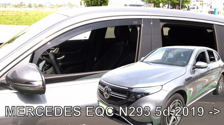 Mercedes EQC N293 od 2019 (predné) - deflektory Heko