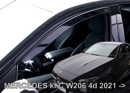 Mercedes C W206 / X206 All-Terrain od 2021 (predné) - deflektory Heko