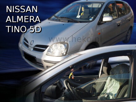 Nissan Almera Tino 2000-2006 (predné) - deflektory Heko