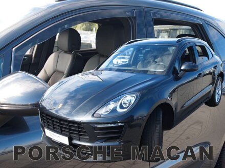 Porsche Macan od 2014 (so zadnými) - deflektory Heko