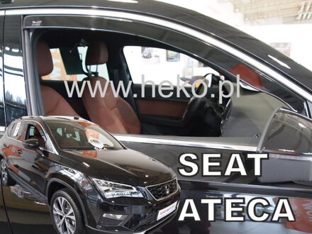Seat Ateca od 2016 (predné) - deflektory Heko