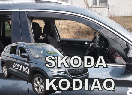Škoda Kodiaq 2016-2024 (predné) - deflektory Heko