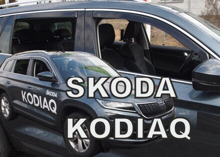 Škoda Kodiaq 2016-2024 (so zadnými) - deflektory Heko
