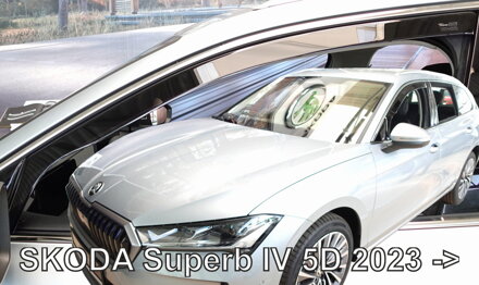 Škoda Superb IV od 2024 (predné) - deflektory Heko