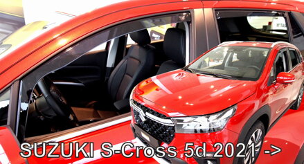 Suzuki S-Cross od 2021 (so zadnými) - deflektory Heko