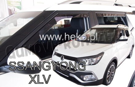 Ssangyong XLV od 2016 (so zadnými) - deflektory Heko