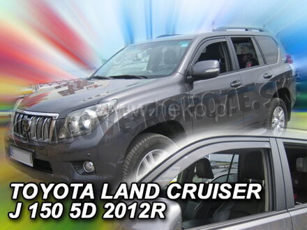 Toyota Land Cruiser J150 od 2009 (predné) - deflektory Heko