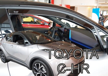 Toyota C-HR 2016-2023 (predné) - deflektory Heko