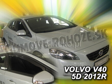 Volvo V40 od 2012 (predné) - deflektory Heko