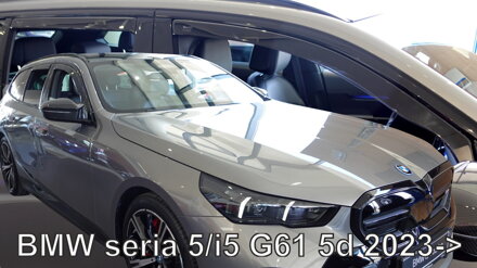 BMW 5 Touring (G61) od 2023 (so zadnými) - deflektory Heko