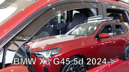 BMW X3 (G45) od 2024 (so zadnými) - deflektory Heko