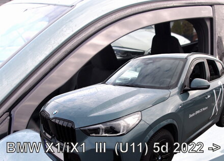 BMW X1 / iX1 (U11) od 2022 (predné) - deflektory Heko