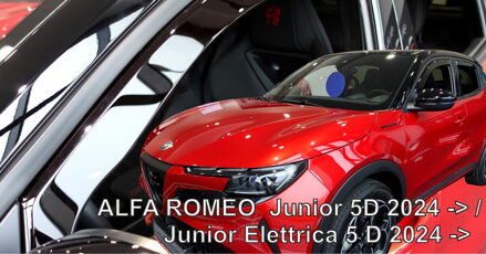Alfa Romeo Junior od 2024 (so zadnými) - deflektory Heko