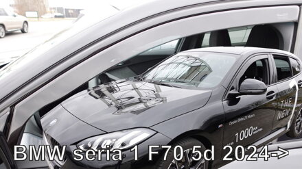 BMW 1 (F70) od 2024 (predné) - deflektory Heko
