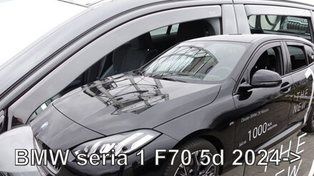 BMW 1 (F70) od 2024 (so zadnými) - deflektory Heko