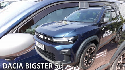 Dacia Bigster od 2025 (so zadnými) - deflektory Heko
