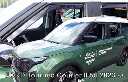 Ford Transit / Tourneo Courier II od 2023 (zadné) - deflektory Heko
