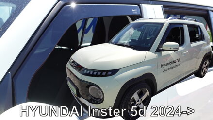 Hyundai Inster od 2025 (predné) - deflektory Heko