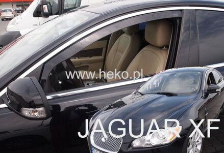 Jaguar XF 250 2007-2015 (predné) - deflektory Heko