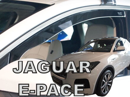Jaguar E-Pace od 2017 (predné) - deflektory Heko