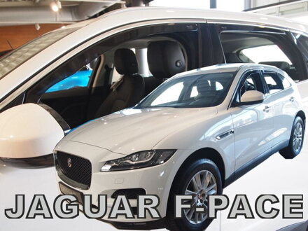 Jaguar F-Pace od 2016 (so zadnými) - deflektory Heko