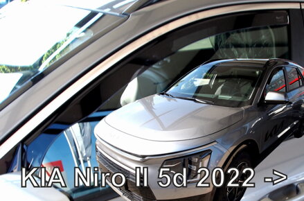 Kia Niro II od 2022 (predné) - deflektory Heko