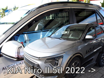 Kia Niro II od 2022 (so zadnými) - deflektory Heko