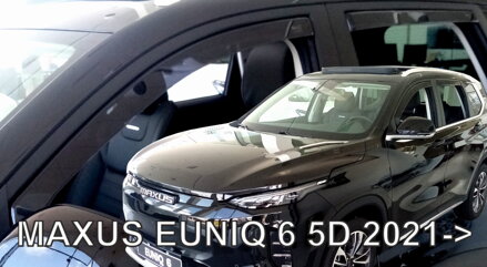 Maxus Euniq 6 od 2021 (so zadnými) - deflektory Heko