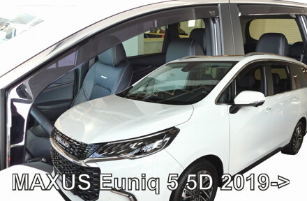 Maxus Euniq 5 od 2019 (so zadnými) - deflektory Heko