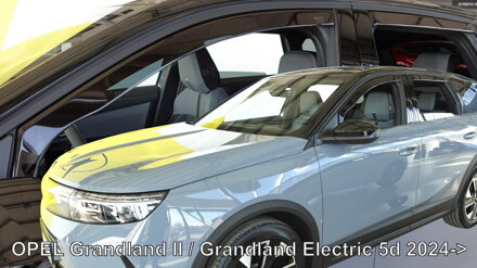 Opel Grandland II od 2024 (so zadnými) - deflektory Heko
