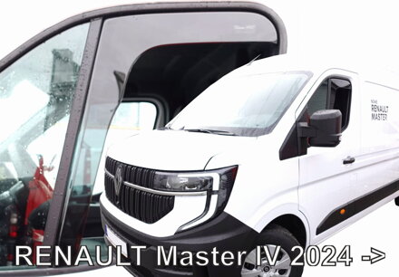 Renault Master IV od 2024 dlhé (predné) - deflektory Heko